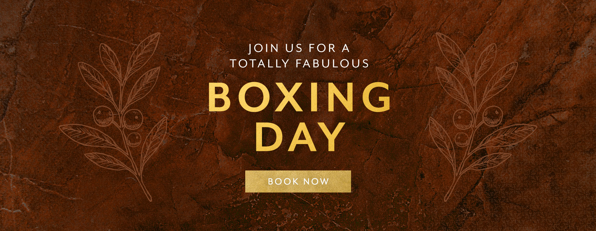 Boxing Day menu at The White Hart