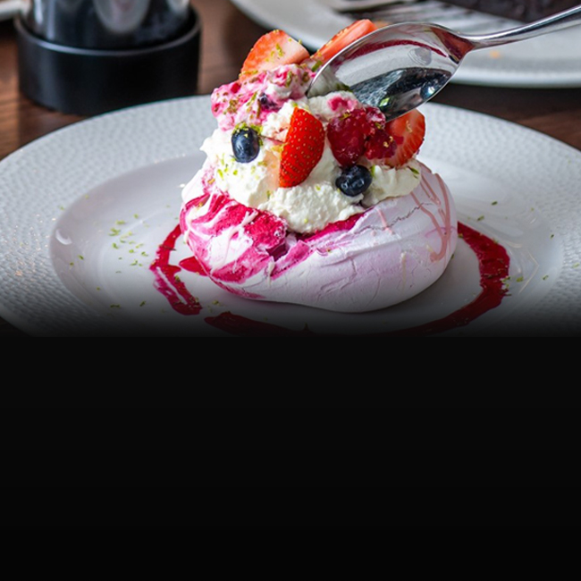Dessert menu at The White Hart