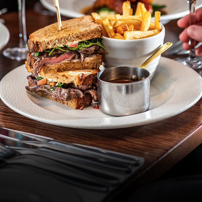 Brunch menu at The White Hart