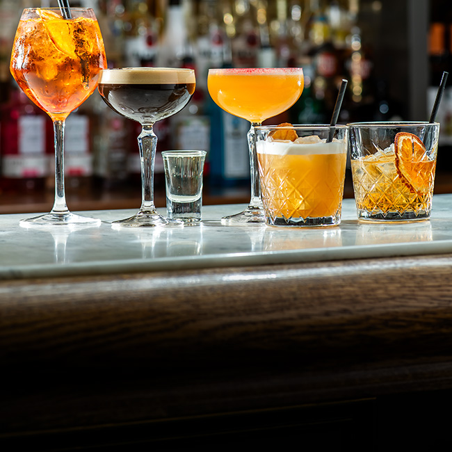 Wine & Drinks menu at The White Hart