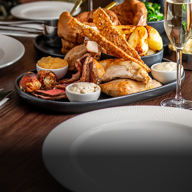 Sunday menu at The White Hart