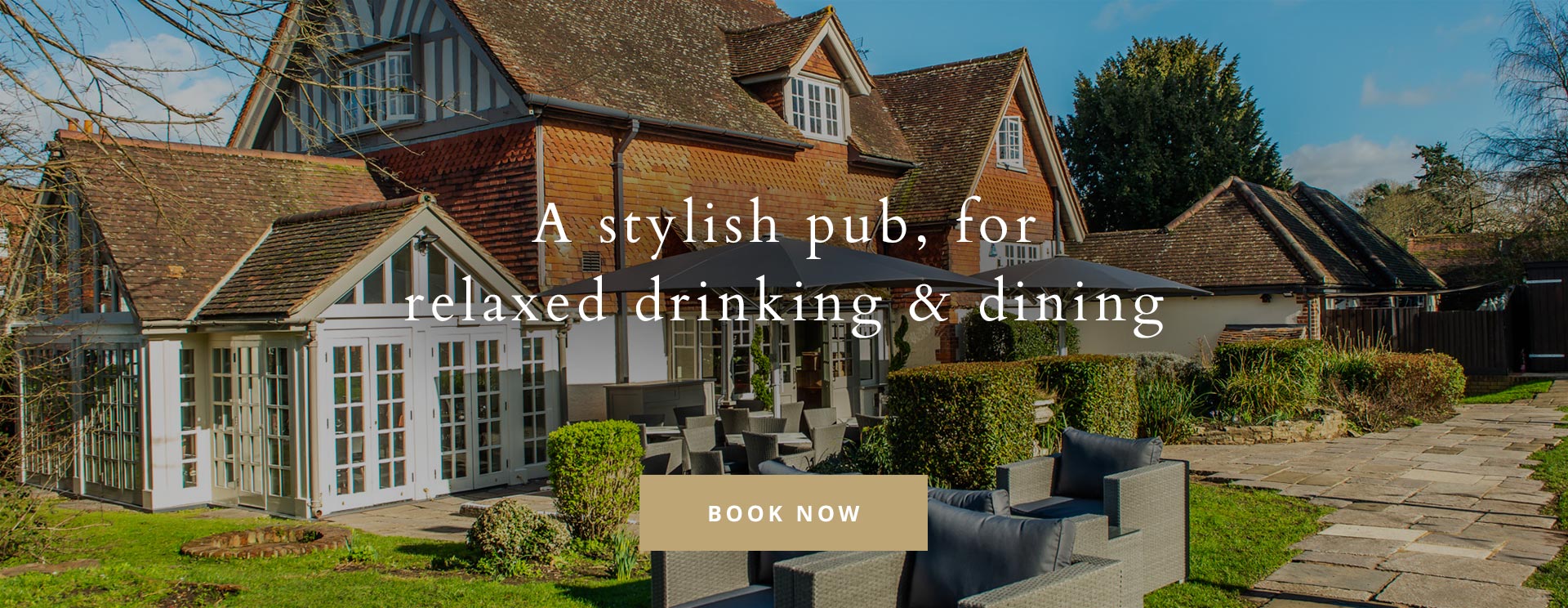 The White Hart, a country pub in Westerham